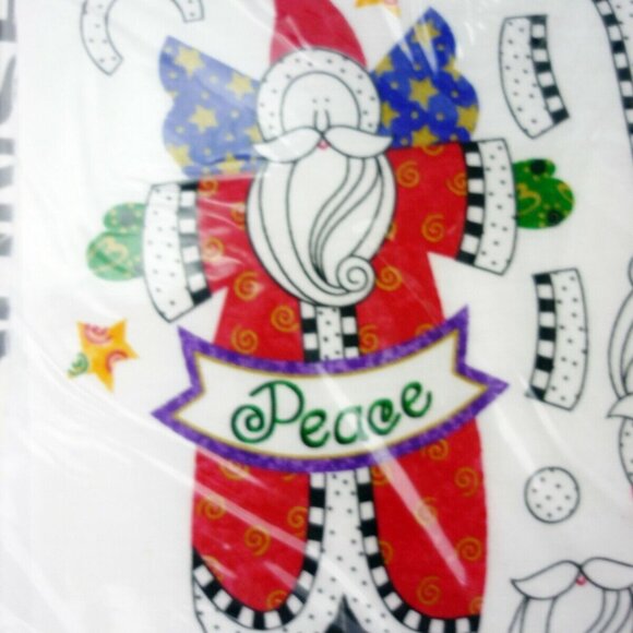 Sunset Christmas Ornament Sewing Kit Fanciful Friends Santa Snowman 18125 - Picture 6 of 6